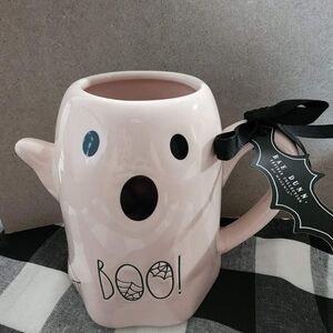 Pink Boo ghost mug